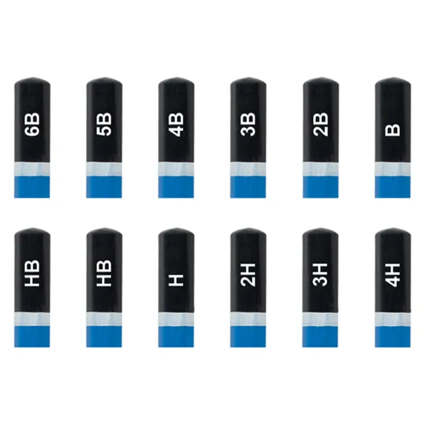 Набор чертежных карандашей 12 шт Professional Buromax (BM.8565) - Фото 1
