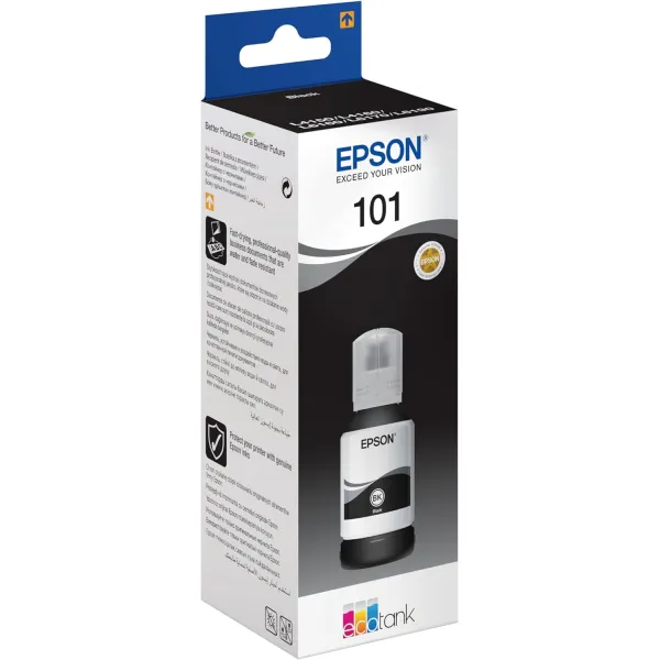 Чорнило 101 чорні, 127 мл Epson (C13T03V14A) - Фото 1