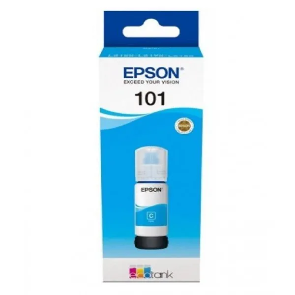 Чорнила 101 блакитні, 70 мл Epson (C13T03V24A) - Фото 1