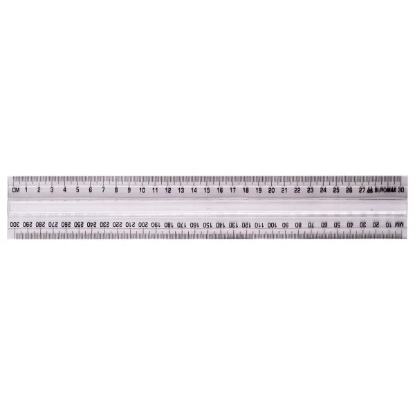 Лінійка пластикова 30 см, з тримачем Buromax (BM.5828-30) - Фото 12