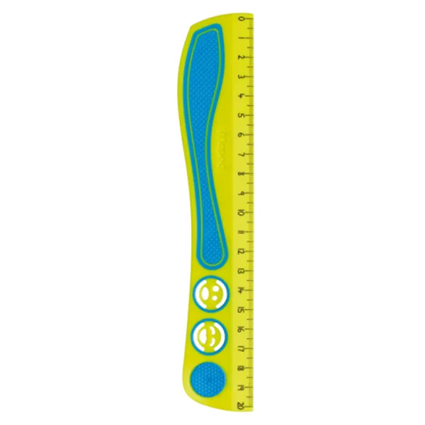 Лінійка пластикова 20 см, асорті Kidy'Grip Maped (MP.278710) - Фото 7