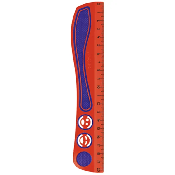 Лінійка пластикова 20 см, асорті Kidy'Grip Maped (MP.278710) - Фото 2