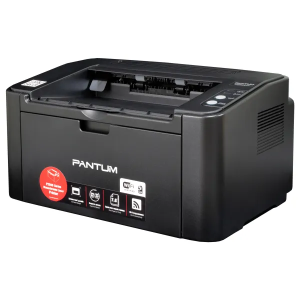 Принтер лазерный P2500W A4, Wi-Fi Pantum (P2500W) - Фото 1