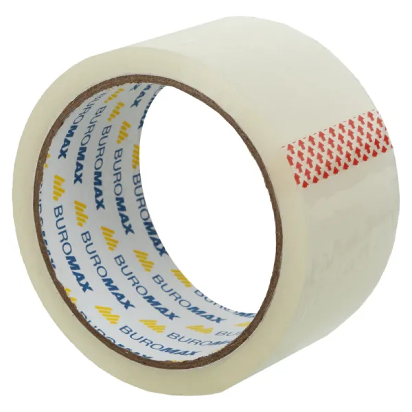 Скотч упаковочный 48мм x 45м x 45мкм, прозрачный, упаковка 6 шт Buromax (BM.7011-00) - Фото 5