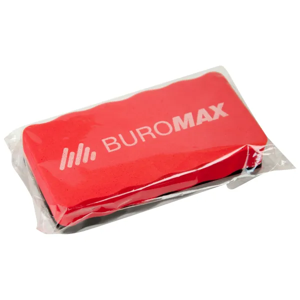 Губка для сухостираемых досок с магнитом, ассорти Buromax (BM.0074-99) - Фото 3