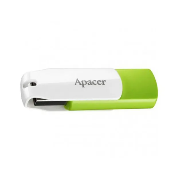 Накопитель USB 2.0 Type-A 32GB AH335 зеленый Apacer (AP32GAH335G-1) - Фото 2