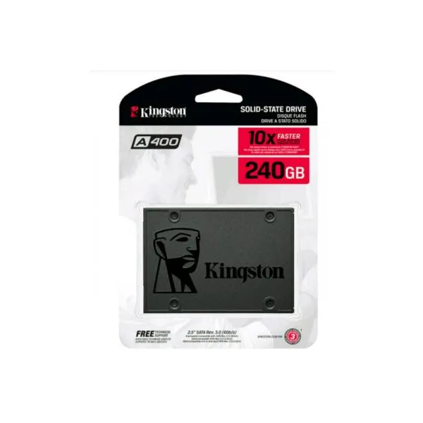 Накопитель SSD 240GB, 2.5", SATA  Kingston (SA400S37/240G) - Фото 4
