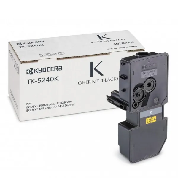 Тонер-картридж TK-5240K чорний Kyocera Mita (1T02R70NL0) - Фото 5