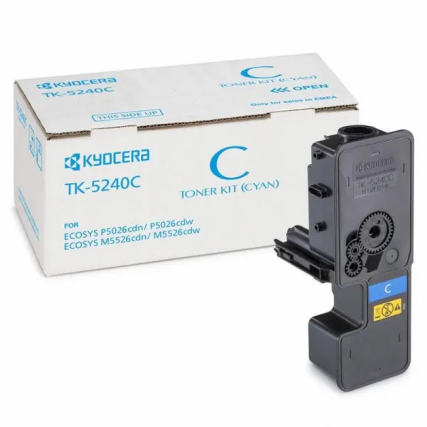 Тонер-картридж TK-5240C блакитний Kyocera Mita (1T02R7CNL0) - Фото 5