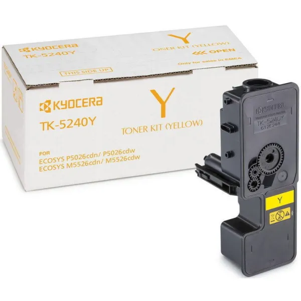 Тонер-картридж TK-5240Y жовтий Kyocera Mita (1T02R7ANL0) - Фото 1