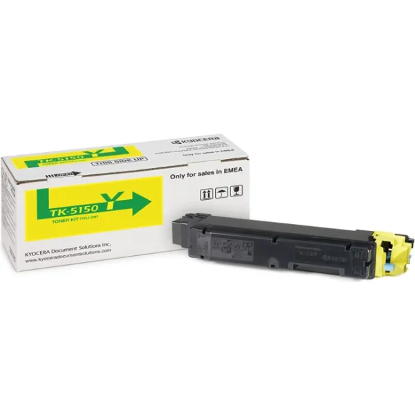 Тонер-картридж TK-5150C блакитний Kyocera Mita (1T02NSCNL0) - Фото 3