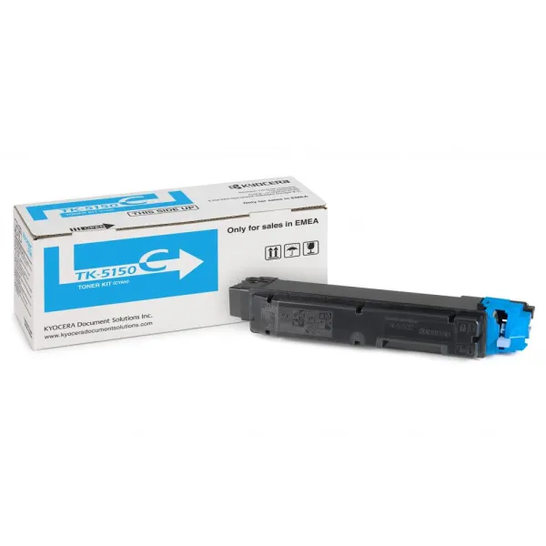 Тонер-картридж TK-5150Y жовтий Kyocera Mita (1T02NSANL0) - Фото 3