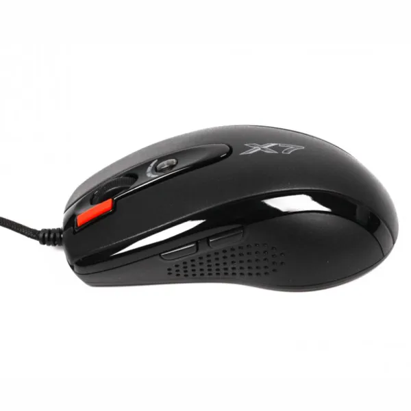 Мышь USB игровая Oscar чёрная A4Tech (X-718BK USB (Black) - Фото 3