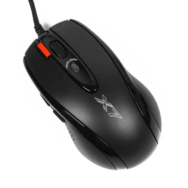 Мышь USB игровая Oscar чёрная A4Tech (X-718BK USB (Black) - Фото 4