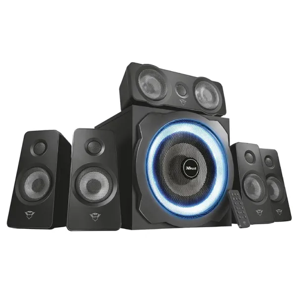 Система акустическая GXT 658 Tytan 5.1, 90Вт, AUX, чёрная Trust (21738_TRUST) - Фото 2