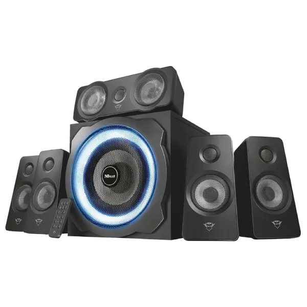 Система акустическая GXT 658 Tytan 5.1, 90Вт, AUX, чёрная Trust (21738_TRUST) - Фото 5