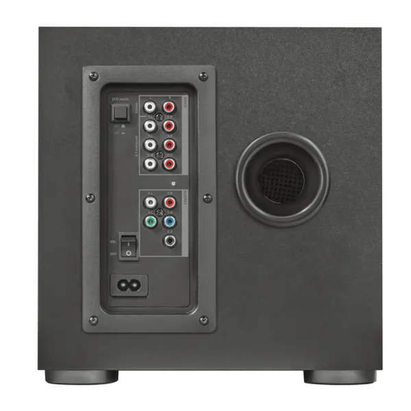 Система акустическая GXT 658 Tytan 5.1, 90Вт, AUX, чёрная Trust (21738_TRUST) - Фото 7