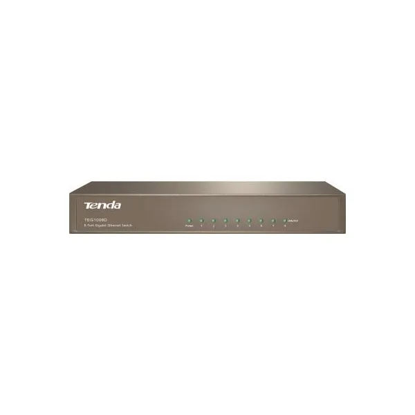 Коммутатор сетевой TEG1008D Tenda - Фото 1