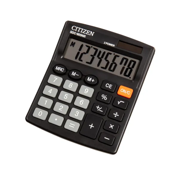 Калькулятор SDC-805II 8 разрядов Citizen (SDC-805NR)