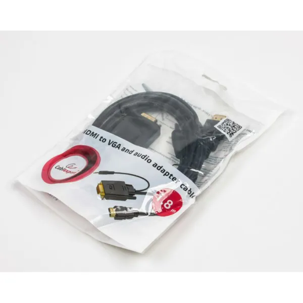 Кабель HDMI на VGA,1,8 м Cablexpert (A-HDMI-VGA-03-6) - Фото 1