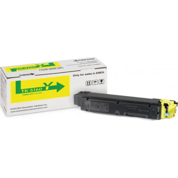 Тонер-картридж TK-5160Y жовтий Kyocera Mita (1T02NTANL0) - Фото 9