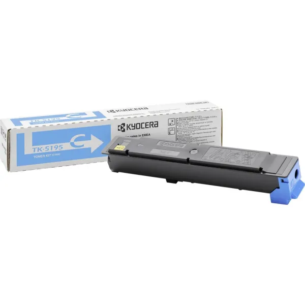 Тонер-картридж TK-5195C блакитний Kyocera Mita (1T02R4CNL0) - Фото 3
