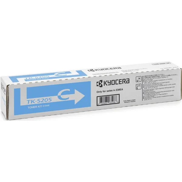 Тонер-картридж TK-5205C блакитний Kyocera Mita (1T02R5CNL0) - Фото 10