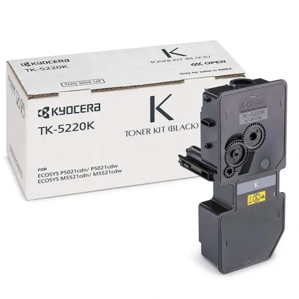 Тонер-картридж TK-5220K чорний Kyocera Mita (1T02R90NL1) - Фото 8