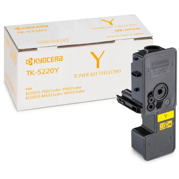 Тонер-картридж TK-5220Y жовтий Kyocera Mita (1T02R9ANL1) - Фото 7