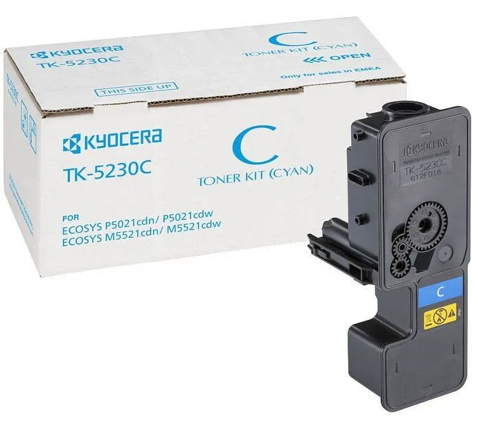 Тонер-картридж TK-5230C голубой Kyocera Mita (1T02R9CNL0) - Фото 3