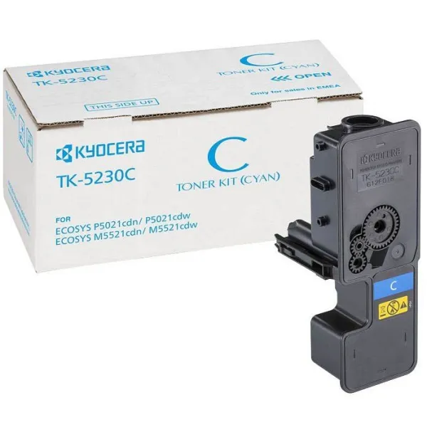 Тонер-картридж TK-5230C блакитний Kyocera Mita (1T02R9CNL0) - Фото 7