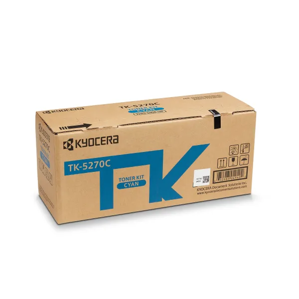 Тонер-картридж TK-5270C блакитний Kyocera Mita (1T02TVCNL0) - Фото 2