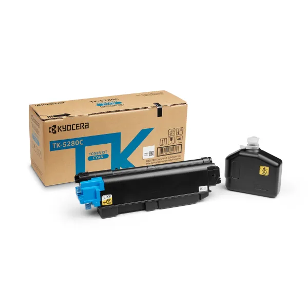 Тонер-картридж TK-5280C блакитний Kyocera Mita (1T02TWCNL0) - Фото 6