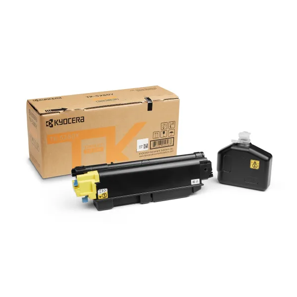 Тонер-картридж TK-5280Y жовтий Kyocera Mita (1T02TWANL0) - Фото 8