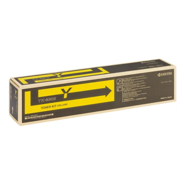 Тонер-картридж TK-8305Y желтый Kyocera Mita (1T02LKANL0) - Фото 7