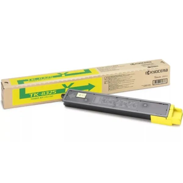 Тонер-картридж TK-8325Y жовтий Kyocera Mita (1T02NPANL0) - Фото 3