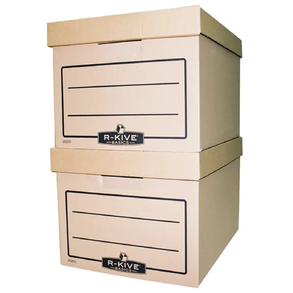 Короб для архивных боксов, крафт R-Kive Basics Fellowes (f.20303) - Фото 3