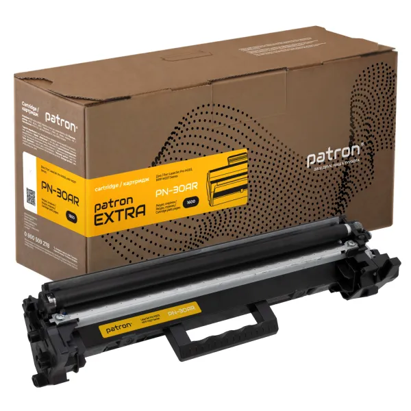 Тонер-картридж сумісний HP 30A (CF230A) Extra Patron (PN-30AR) - Фото 3