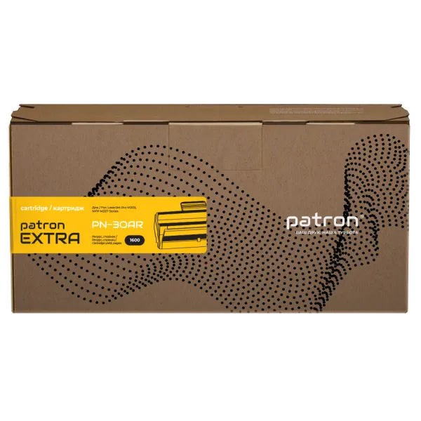 Тонер-картридж сумісний HP 30A (CF230A) Extra Patron (PN-30AR) - Фото 2