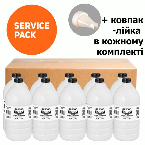 Тонер Brother універсальний №4 Service Pack, флакон 10x1 кг Patron (PN-BU4-10SP) - Фото 12