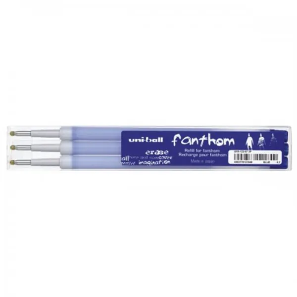 Стержень гелевый 119 мм, 0.7 мм, синий Fanthom Uni (UFR-122.3P.Blue) - Фото 1