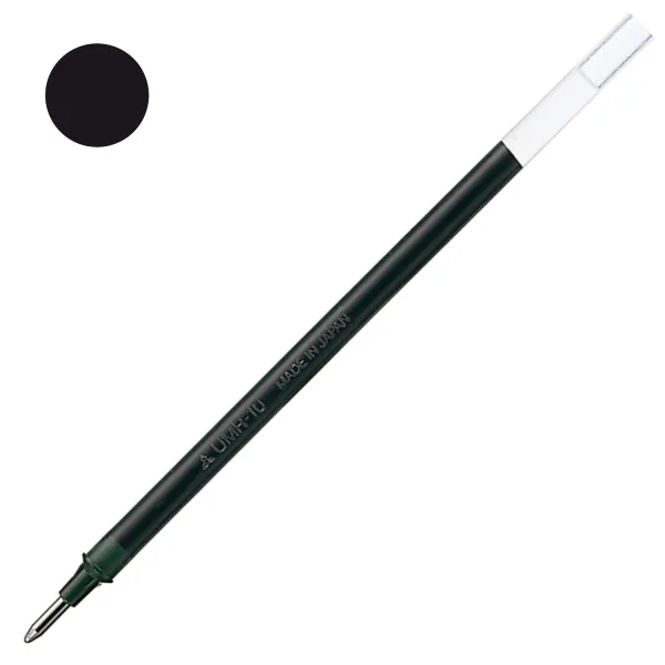 Стержень гелевый 129 мм, 1 мм, черный Signo Broad Uni (UMR-10.Black) - Фото 5