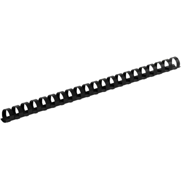 Пружина пластиковая d 19 мм, 150 л, черная 100 шт Buromax (BM.0506-01) - Фото 12