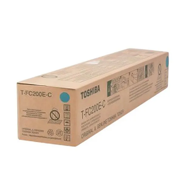 Тонер-картридж T-FC200E голубой Toshiba (6AJ00000119/6AJ00000259) - Фото 5