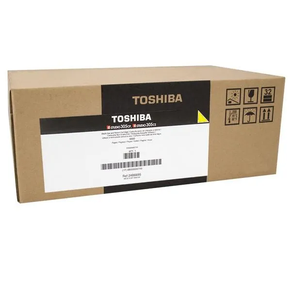 Тонер-картридж T-FC305PC-R блакитний Toshiba (6B000000747) - Фото 3