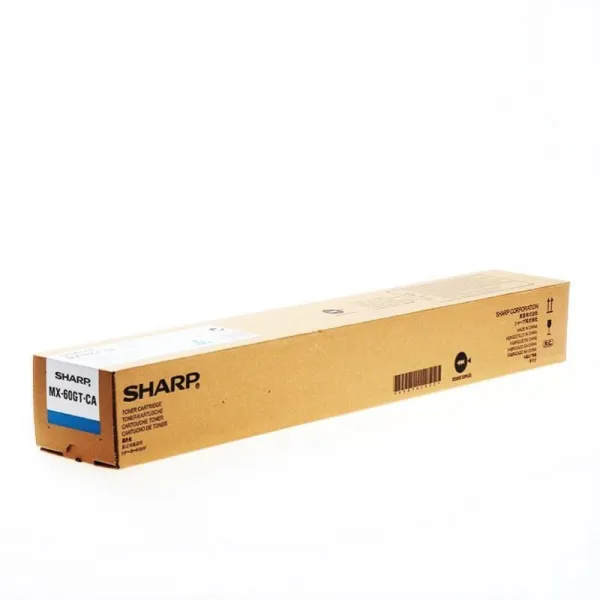 Тонер-картридж голубой Sharp (MX60GTCA) - Фото 8