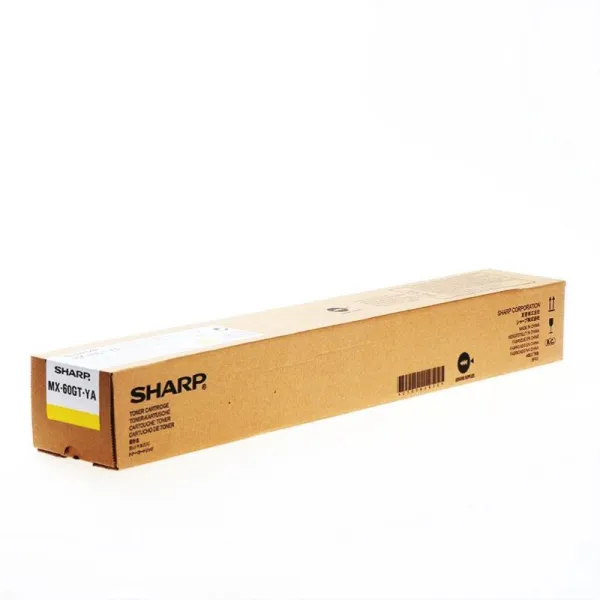 Тонер-картридж желтый Sharp (MX60GTYA)