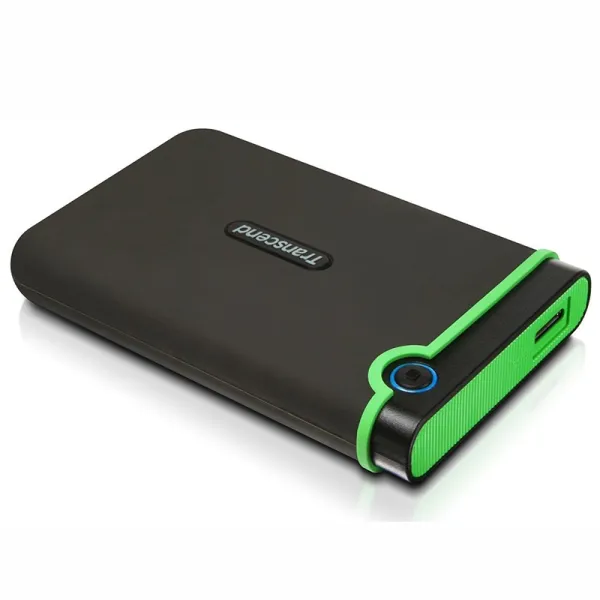 Диск жорсткий зовнішній портативний 2TB USB 3.1 StoreJet 25M3 сірий Transcend (TS2TSJ25M3S) - Фото 3