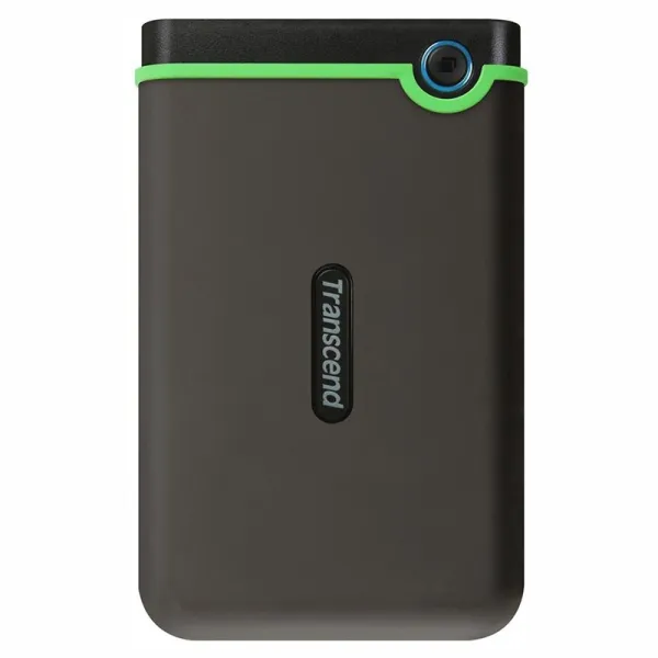Диск жорсткий зовнішній портативний 2TB USB 3.1 StoreJet 25M3 сірий Transcend (TS2TSJ25M3S)