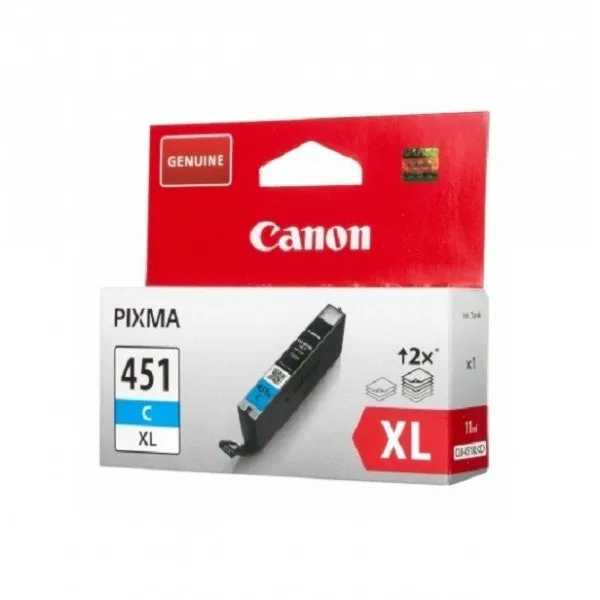 Картридж CLI-451C XL 11 мл, блакитний Canon (6473B001) - Фото 6